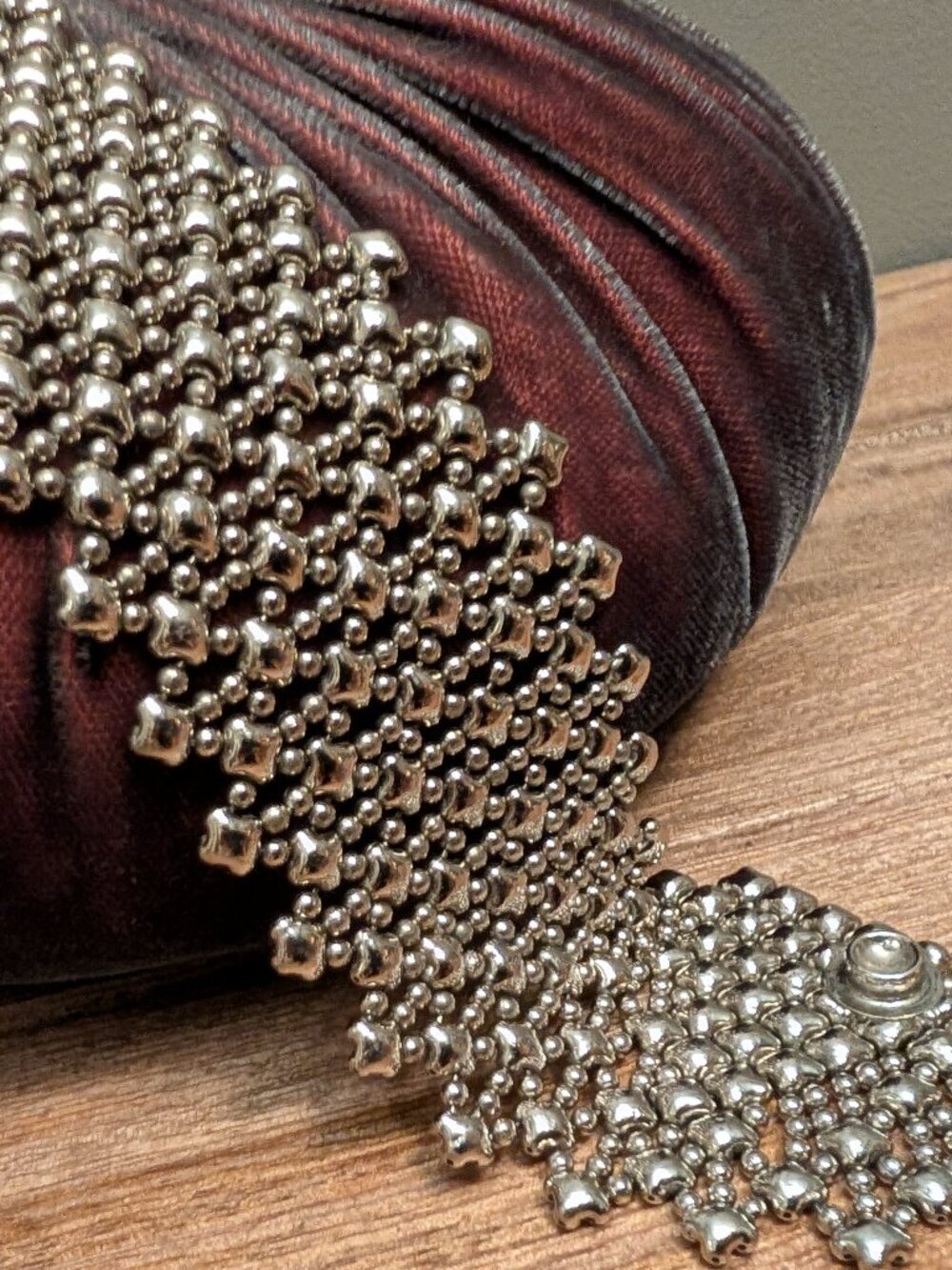 Sergio Gutierrez Liquid Metal B79-AS Bracelet | Antique Silver 8" ✨